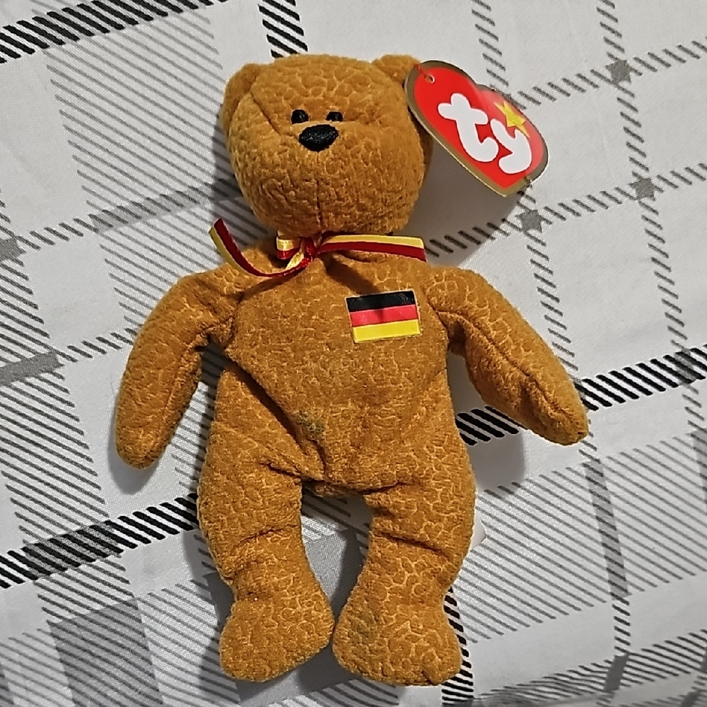 Ty Beanie Babies Brown Teddy Bear